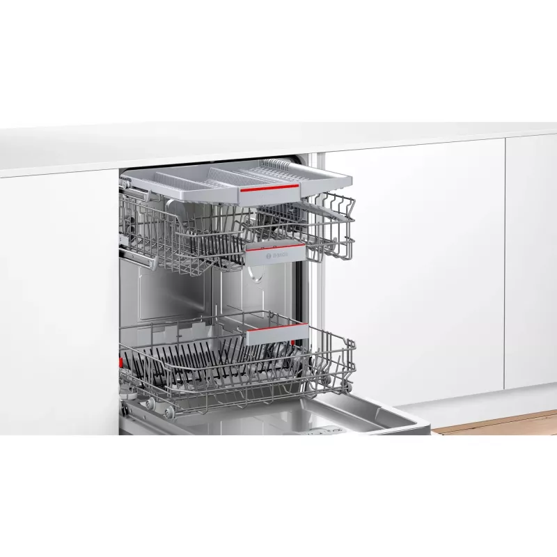Bosch Serie 4 SMV4HVX00E indaplovė, visiškai įmontuojama, 14 komplektų