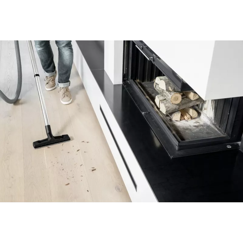 Sausas dulkių siurblys Karcher AD 4 Premium – 17 L, 600 W, be maišelio, metalinė žarna, chromuotas vamzdis