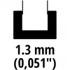 Kietas grandininio pjūklo strypas Einhell 4500363 25 cm