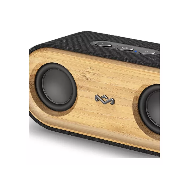 The House Of Marley EM-JA021-SB nešiojamas vakarėlių garsiakalbis Stereo nešiojamas garsiakalbis Juoda, Geltona 20 W