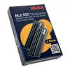 Akasa A-M2HS01-KT02 aušinimo sistema SSD šilumos šalintuvas/radiatoriuss juodas 1-2