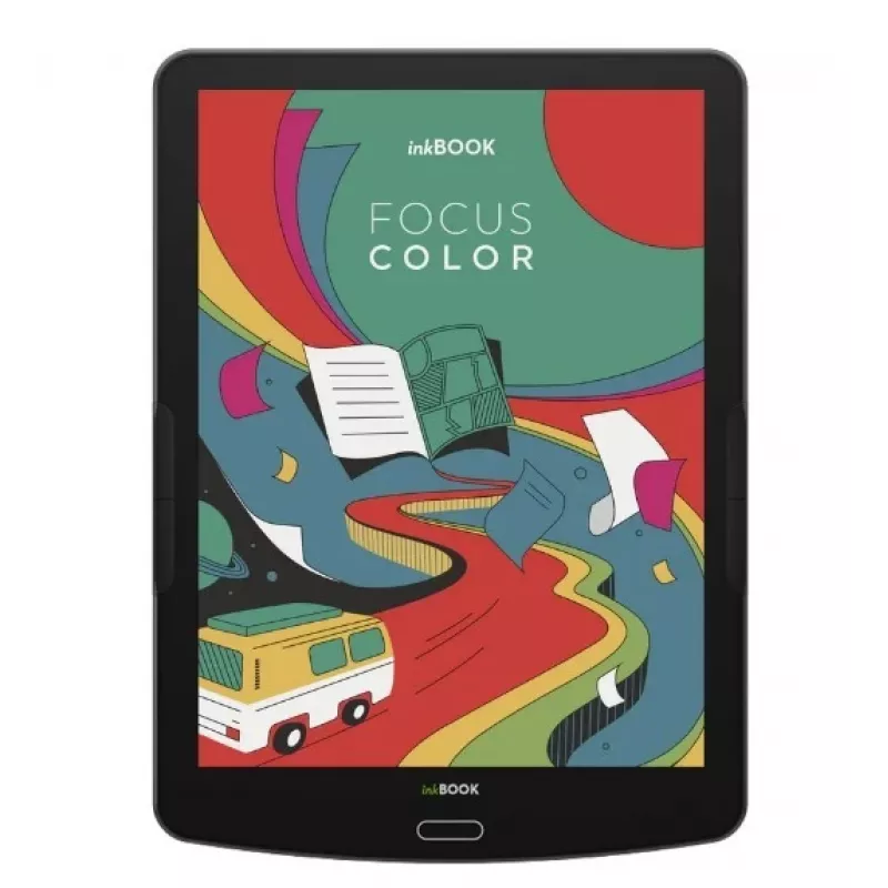 Inkbook Focus Color Reader Black – spalvotas el. knygų skaitytuvas