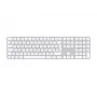 Apple Magic Keyboard MXK73D/A belaidė klaviatūra su Touch ID ir skaitmeniniu bloku QWERTZ vokiškas išdėstymas balta