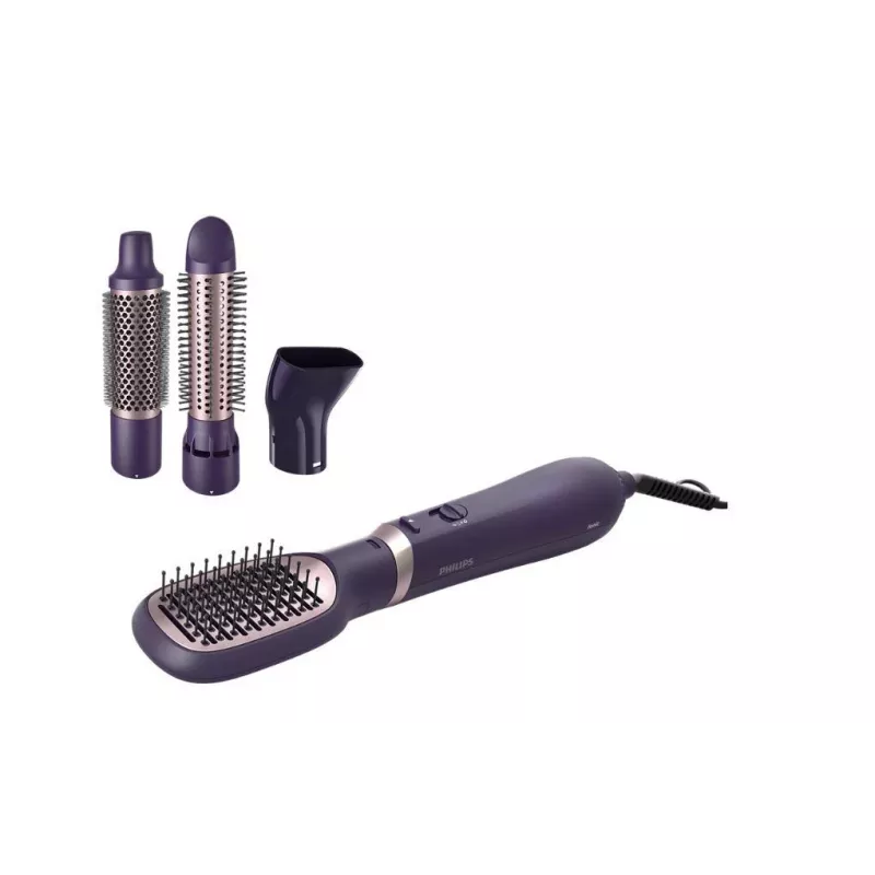 Philips 3000 serijos BHA313/00 karšto oro šepetys šiltai juodas 800 W 1,8 m