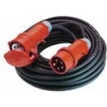 Maitinimo laidas Bachmann 347.172 – 25 m, 400 V, 16 A, juodas