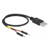 USB kabelis DeLOCK 85402 0,3 m USB A juodas