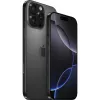 Išmanusis telefonas Apple iPhone 16 Pro Max, 256 GB atmintis, 6,9" ekranas, dvi SIM, juodo titano spalvos
