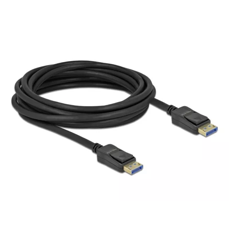 Delock DisplayPort kabelis - DisplayPort (vyriškas) į DisplayPort (vyriškas) - DisplayPort 2.0 - 1,0 m - Palaiko 10K 60 Hz (10 240 x 4320) - Juodas (80261)