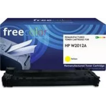 Dažų kasetė FREECOLOR K18856F7, geltona, 13 000 puslapių, 1 vnt., suderinama su HP