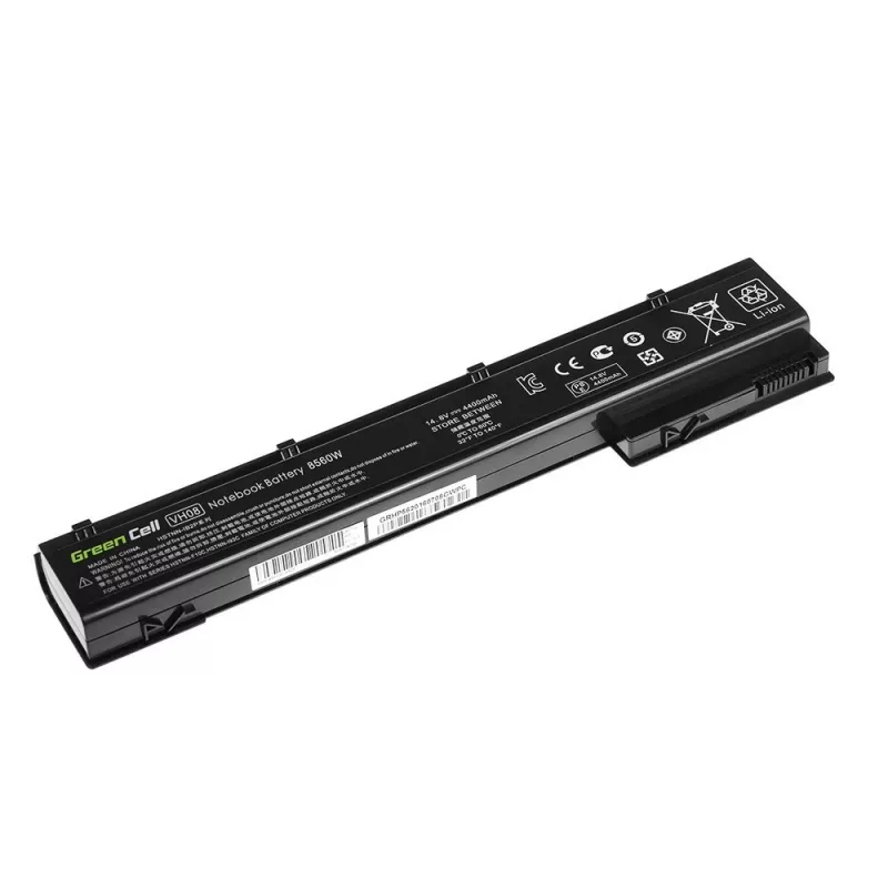 Baterija Green Cell HP56, skirta HP EliteBook 8560w 8570w 8760w 8770w, Li-Ion 4400 mAh, juoda