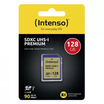INTENSO 128GB SDXC UHS-I atminties kortelė