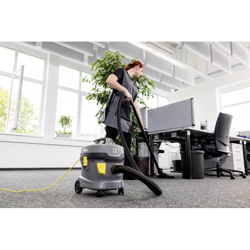 Sausas dulkių siurblys Karcher AG T 11/1 Classic – 11 l talpa, 850 W, 23,5 kPa, 2 m žarna, teleskopinis vamzdis