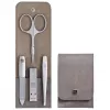ZWILLING TWINOX nerūdijančio plieno manikiūro priedai, taupe spalva, 4 dalys