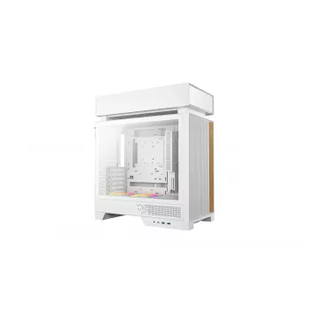 Korpusas DeepCool CL660 WH Baltas – ATX/Micro-ATX/Mini-ITX, grūdintas stiklas, palaiko ATX/PS2/SFX/SFX‑L maitinimo šaltinius