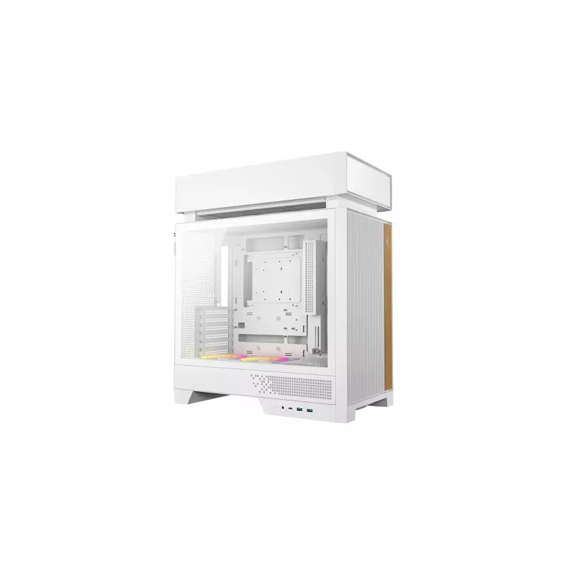 Korpusas DeepCool CL660 WH Baltas – ATX/Micro-ATX/Mini-ITX, grūdintas stiklas, palaiko ATX/PS2/SFX/SFX‑L maitinimo šaltinius