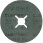 Abrasyvinis pluoštinis diskas 3M Cubitron II 180 x 22 mm, grūdėtumas 80+, pakuotė 25 vnt.