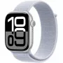 APPLE Watch Series 10 GPS 46mm sidabrinis aliuminio korpusas su Blue Cloud sportine kilpa