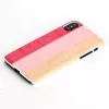Dėklas iš medžio man and wood iPhone X/XS — pink pie white