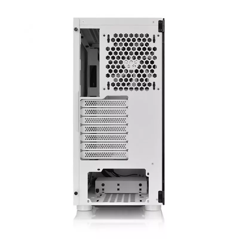 PC korpusas Thermaltake H200 TG Snow RGB Midi Tower baltas