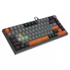 Savio ASTRAL BLACK JADE 3 SPALVŲ klaviatūra žaidimams USB QWERTY US International