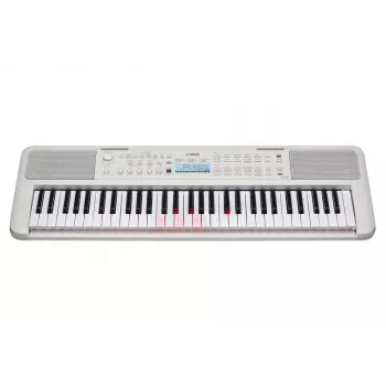 Klavišinis YAMAHA EZ-310 61 klavišų jautrus lietimui mokymosi klaviatūra, 48 balsų polifonija, USB maitinimas