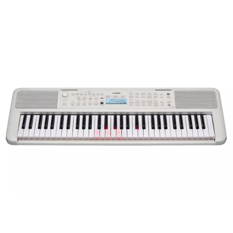 Klavišinis YAMAHA EZ-310 61 klavišų jautrus lietimui mokymosi klaviatūra, 48 balsų polifonija, USB maitinimas