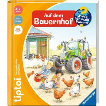 tiptoi Kodėl? Kaip? Kam? Ūkyje, mokomoji knyga