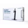 Gembird MS-D1-01 reguliuojamo aukščio monitoriaus stovas, juodas