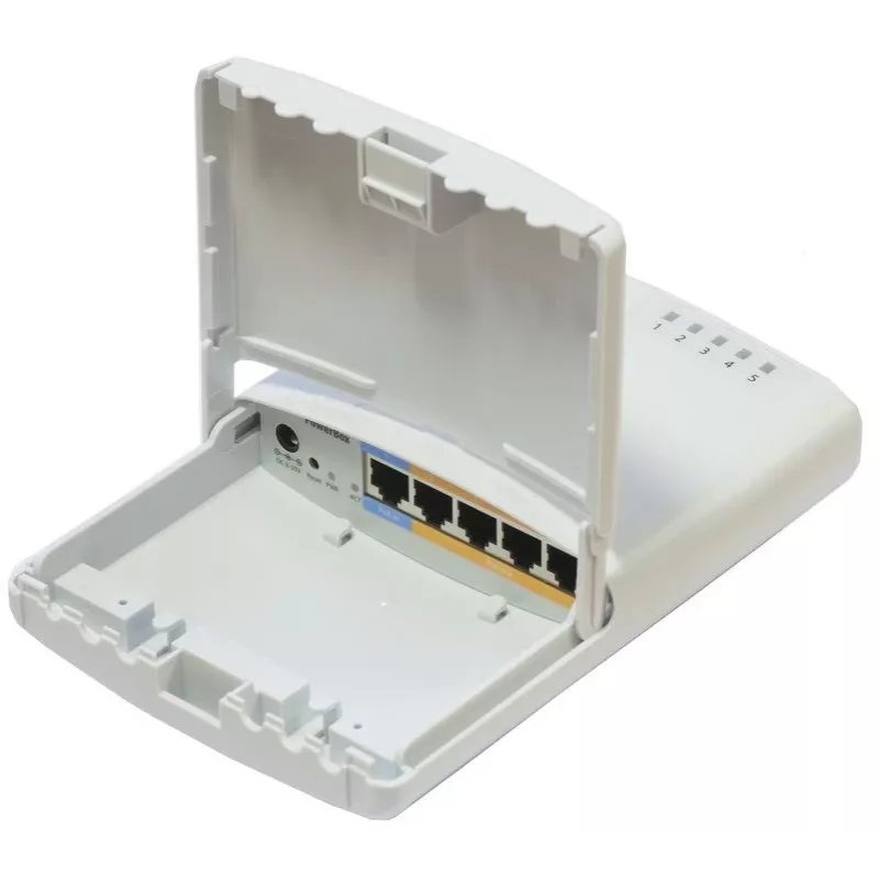 Laidinio tinklo maršrutizatorius MikroTik PowerBox RB750P-PBR2