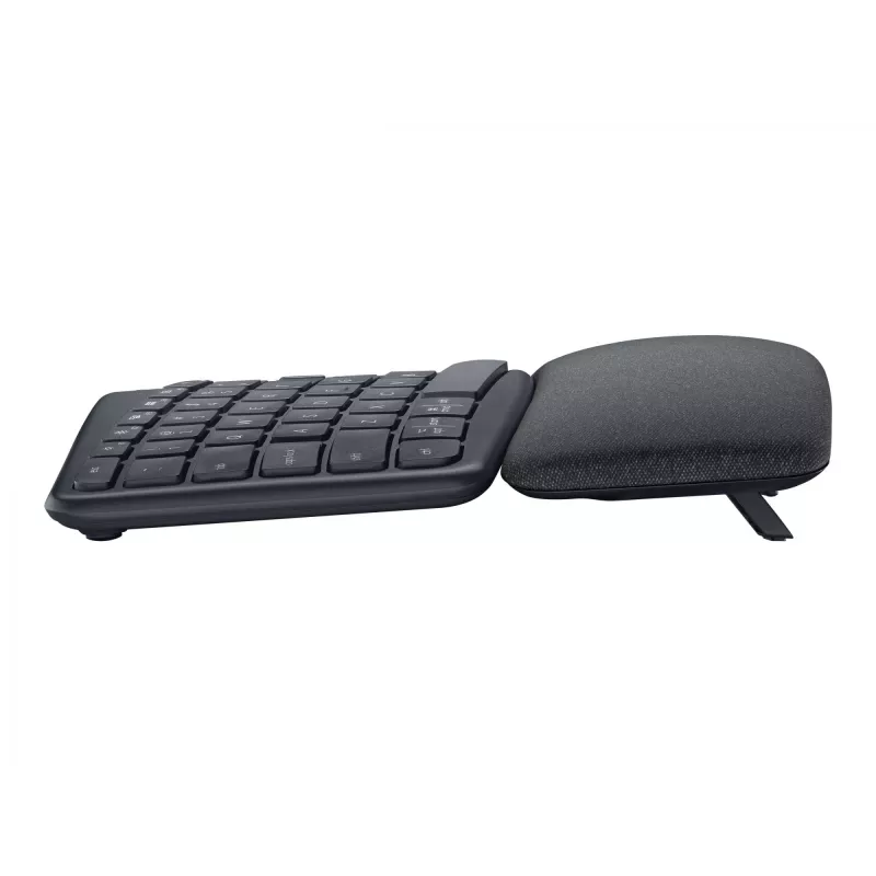 Logitech ERGO K860 - belaidė ergonominė klaviatūra - 2,4 GHz, Bluetooth 5.0 - QWERTY ispanų - grafito spalva