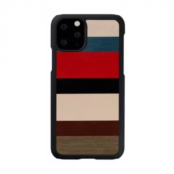 Dėklas iš medžio iPhone 11 Pro — corallina black