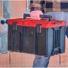 Dėklas kietas Einhell E-Case M juodas raudonas 2,85 kg