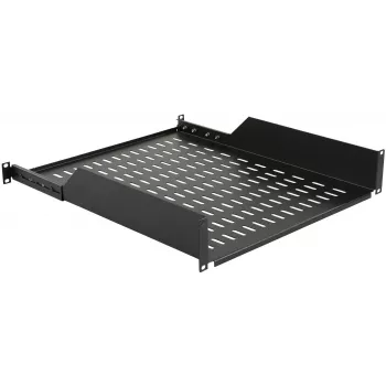 Stovo lentyna LOGON RAS410BL juoda 50 kg talpa 19 colių