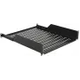 Stovo lentyna LOGON RAS410BL juoda 50 kg talpa 19 colių
