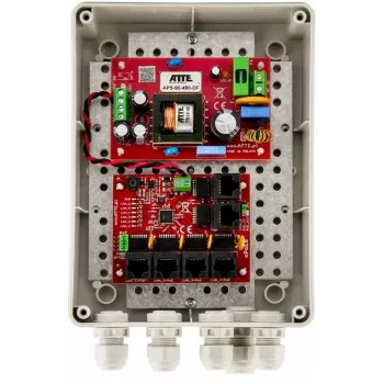 5 prievadų POE jungiklis ATTE IP-5-11-M2