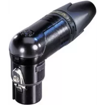 Neutrik NC10FRX-14-B Laido jungtis XLR juoda (NC10FRX-14-B)