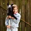 Arklinkas ant lazdos HOPPIHORSE Hobby Horse A3 juodas