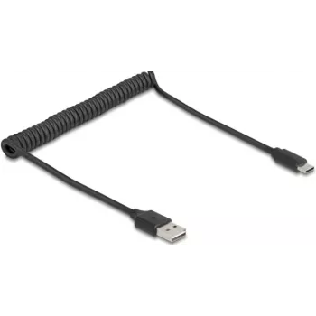 USB laidas DeLOCK 90133 USB 2.0 0.8 m juodas