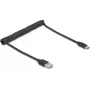 USB laidas DeLOCK 90133 USB 2.0 0.8 m juodas