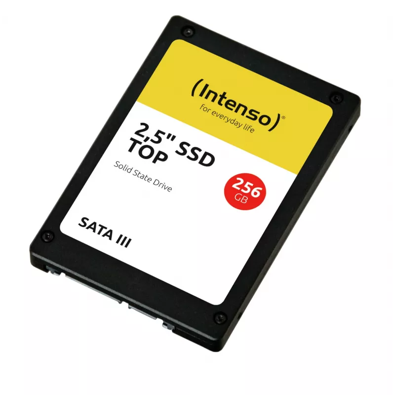 Intenso SSD||256GB|SATA 3.0|SLC|Write speed 500 MBytes/sec|Read speed 520 MBytes/sec|2,5|3812440