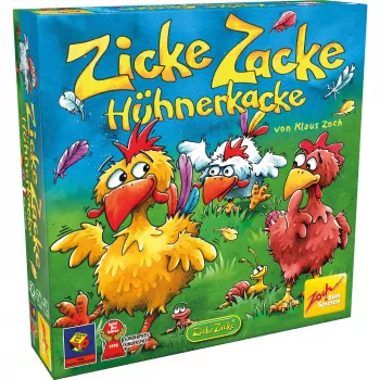 Zicke Zacke Chicken Cha Cha Cha, stalo žaidimas, Vaikų žaidimų metų žaidimas 1998