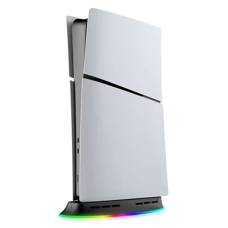 Aušinimo stovas SUBSONIC SA5656 PS5 ir PS5 Slim su LED šviesomis, kelių ventiliatorių aušinimu, USB maitinimu