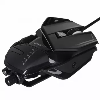 Žaidimų pelė Mad Catz R.A.T. 8+ – dešinei rankai, optinė, 16000 DPI, 11 mygtukų, USB-A, 145 g
