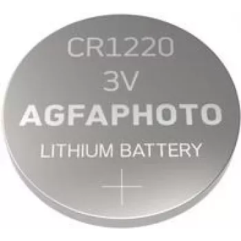 AgfaPhoto CR 1220 ličio baterija 3 V, 5 vnt. (150-803210)