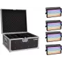 EUROLITE LED Super Strobe Set 20000679 — 4 LED stroboskopiniai žibintai su nešiojimo dėklu