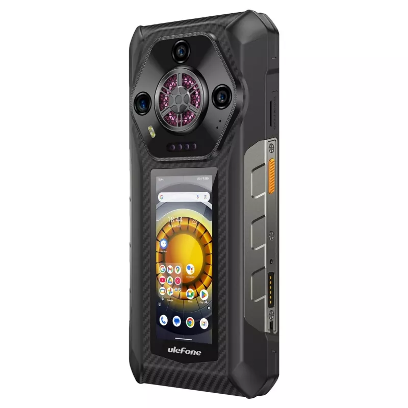 Išmanusis telefonas UleFone Armor 30 Pro 5G, 6,58 colio ekranas, 16 GB RAM, 512 GB atmintis, juodas