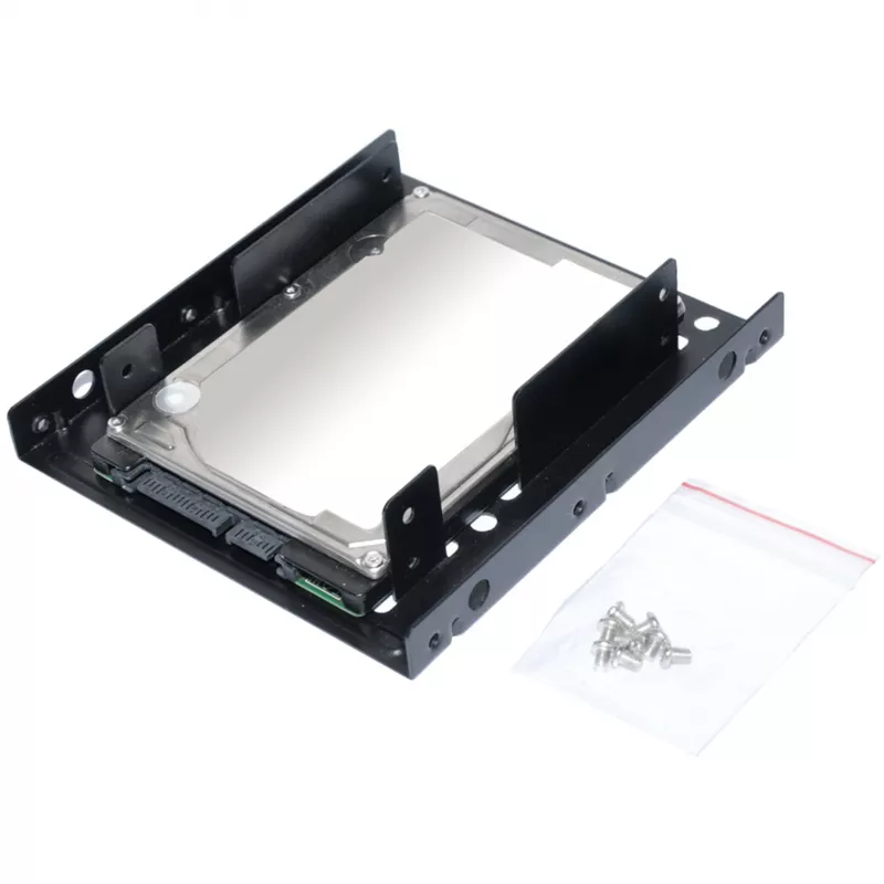 Montavimo rėmelis ULTRON Internal 2x2.5 SSD/HDD Metal black (377215)