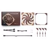 Noctua NF-A14X25 G2 LS-PWM 140 mm korpuso ventiliatorius