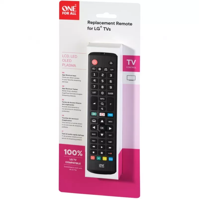 One For All TV LG pultelis – originalus LG televizoriaus nuotolinio valdymo pultelis