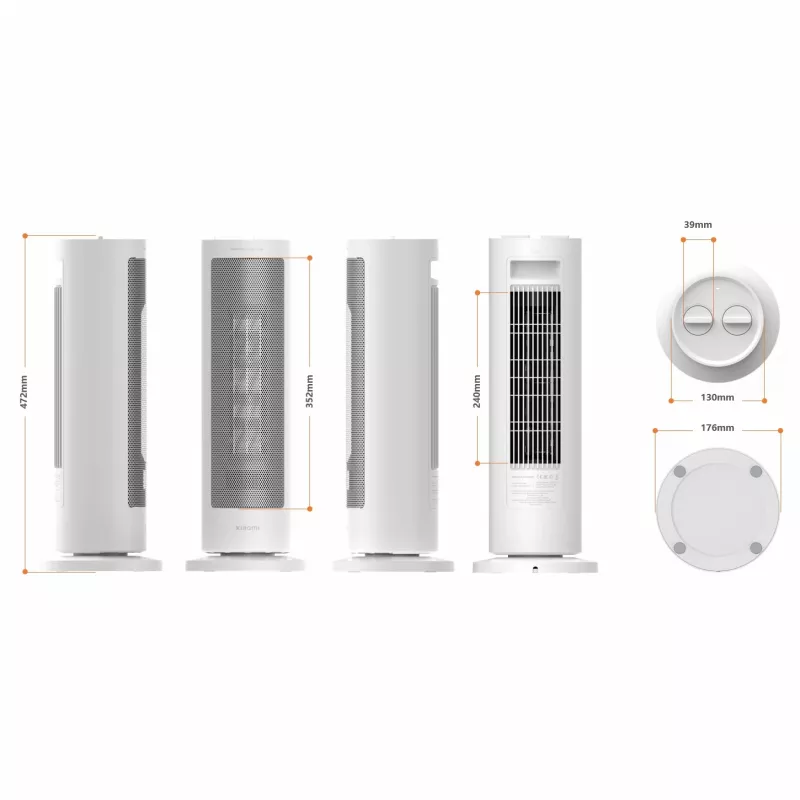 Xiaomi BHR8228EU ventiliatorinis šildytuvas